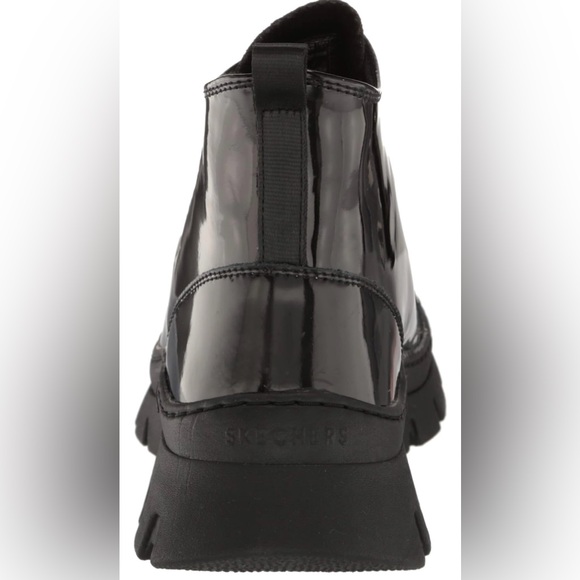 New Skechers Roadies Sneaker Black Boots - Rare Limited Edition Surge Patent Ave - Picture 8 of 16